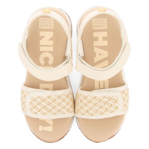GIOSEPPO SANDAL JUNIOR GIRL MELAN 71026 ΕΚΡΟΥ - Image 5