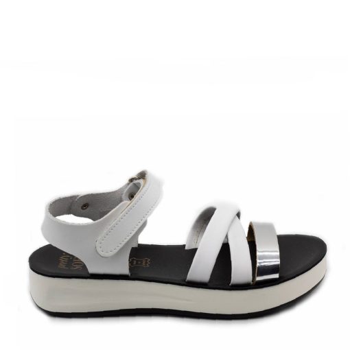 PRETTY SOFT SANDAL JUNIOR GIRL 1540 ΛΕΥΚΟ