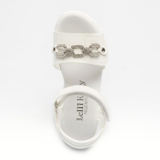 LELLI KELLY SANDAL GIRL IRIS LKCA4236 BIANCO - Image 5
