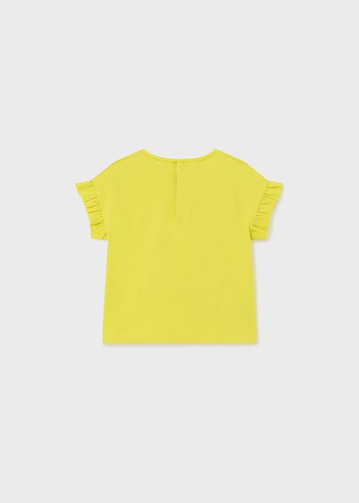 MAYORAL Μπλούζα σταμπωτή Better Cotton μωρό 24-01013-028 Κίτρινο - Image 2