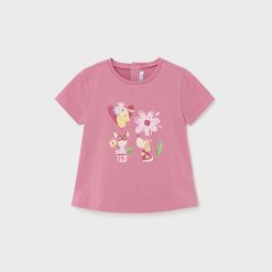 MAYORAL Μπλούζα σταμπωτή Better Cotton μωρό 24-01014-034 Ιβίσκος