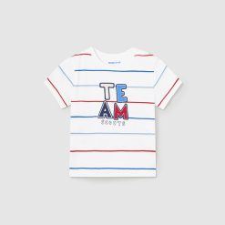 MAYORAL Μπλούζα ρίγες Better Cotton μωρό 24-01019-094 Καρπούζι