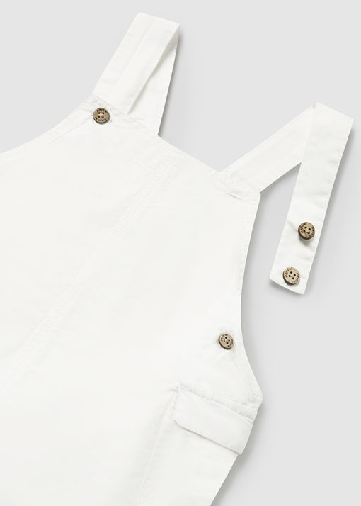 MAYORAL Σαλοπέτα ποπλίνα Better Cotton μωρό 24-01644-089 Λευκό - Image 3