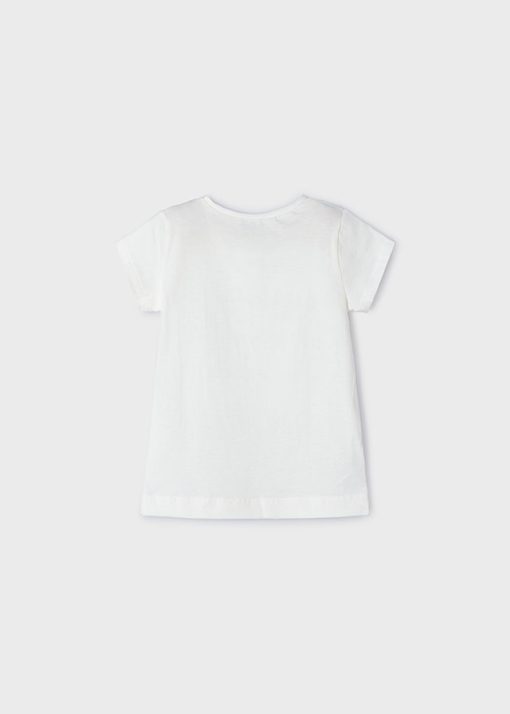 MAYORAL Μπλούζα σταμπωτή Better Cotton κορίτσι 24-03090-053 Κοκκαλί - Image 2