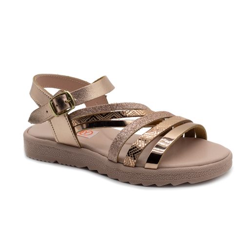 ABY SANDAL JUNIOR GIRL 467 ΜΠΡΟΝΖΕ - Image 3