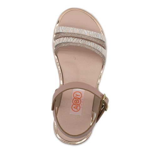 ABY SANDAL JUNIOR GIRL 466 NUDE - Image 5