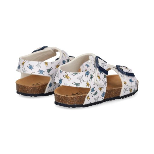 GARVALIN SANDAL ΒΟΥ 242468 A ΛΕΥΚΟ - Image 3