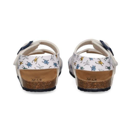 GARVALIN SANDAL ΒΟΥ 242468 A ΛΕΥΚΟ - Image 4