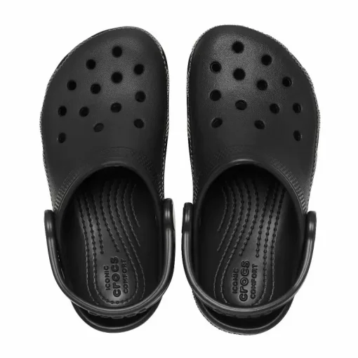 CROCS CLOGS CLASIC T UNISEX 206991-001 ΜΑΥΡΟ - Image 4