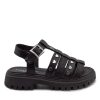 Laura Biagiotti SANDAL JUNIOR GIRL 9021 ΜΑΥΡΟ