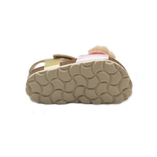 YOSHINO SANDAL BABY GIRL 24303 ΧΡΥΣΟ - Image 4