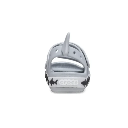 CROCS  SANDAL GIRL Crocband Cruiser Shark 210031-007 ΓΚΡΙ - Image 5