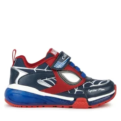 GEOX Αθλητικά JUNIOR BOY MARVEL SPIDERMAN J Bayonc B. D J36FED 0FUCE C0833 ΜΠΛΕ