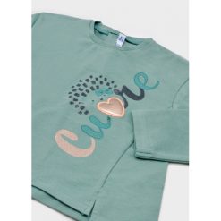 Alternative view of MAYORAL Μπλούζα μακρυμάνικη απλικέ μωρό 14-02050-044 Σμαραγδί