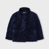 MAYORAL Μπουφάν βελούδο κορίτσι 14-04488-062 Ναυτικό μπλε