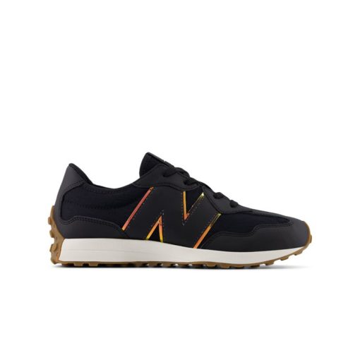 NEW BALANCE GIRL GS327KA ΜΑΥΡΟ