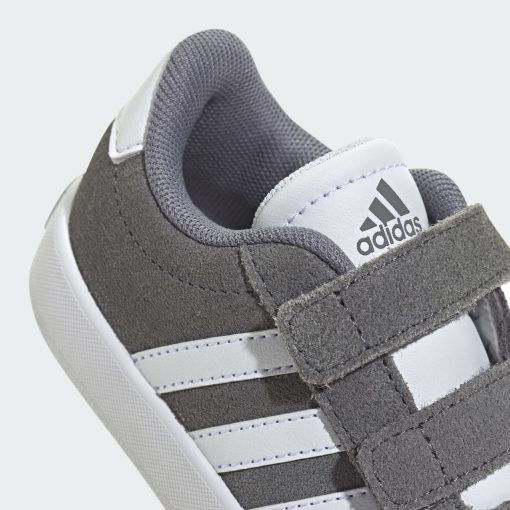ADIDAS BABY UNISEX VL COURT 3.0 CF I ID9159 ΓΚΡΙ - Image 8