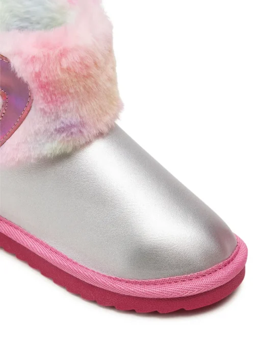 Agatha Ruis De La Prada ΜΠΟΤΑΚΙΑ ΚΟΡΙΤΣΙ ΤΥΠΟΥ UGG 241988-B198 ΑΣΗΜΙ - Image 9