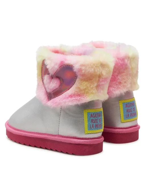 Agatha Ruis De La Prada ΜΠΟΤΑΚΙΑ ΚΟΡΙΤΣΙ ΤΥΠΟΥ UGG 241988-B198 ΑΣΗΜΙ - Image 6