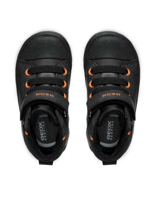 GEOX ΜΠΟΤΑΚΙΑ BABY BOY B Gisli B. C B461NC 0MEFU C9279 ΜΑΥΡΟ - Image 4
