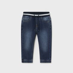 MAYORAL Παντελόνι τζιν jogger μωρό 14-02534-051 Τζιν σκούρο