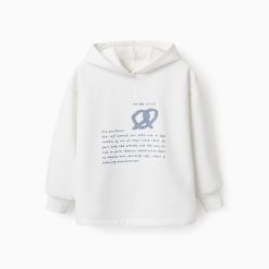 ZIPPY Μπλούζα μακρυμάνικη fleece κορίτσι 31065055041 Λευκό