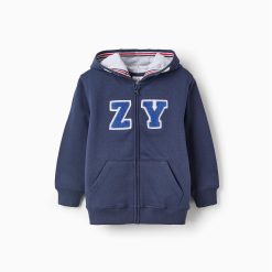 ZIPPY Ζακέτα με σχέδιο αγόρι 31065703006 Μπλε σκούρο