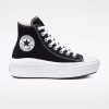 Converse Chuck Taylor All Star Move High Top 568497C ΜΑΥΡΟ