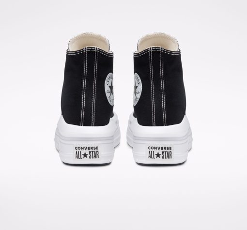 Converse Chuck Taylor All Star Move High Top 568497C ΜΑΥΡΟ - Image 6