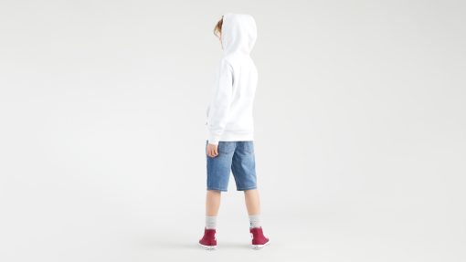 LEVI'S Φούτερ logo αγόρι 9E8778-001 Λευκό - Image 3