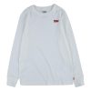 LEVI'S Mπλούζα λογότυπο αγόρι 9EC706-001 Λευκό