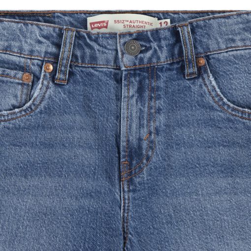 LEVI'S Παντελόνι τζιν αγόρι 9EL231-DAR Μπλε σκούρο - Image 3
