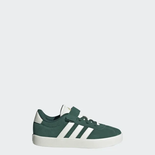 ADIDAS KIDS UNISEX VL COURT 3.0 EL C ID9151 ΠΡΑΣΙΝΟ - Image 4