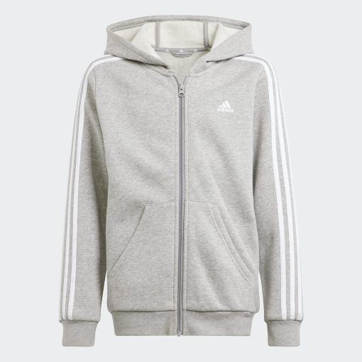 ADIDAS HOODY ΦΟΥΤΕΡ JUNIOR UNISEX IS3241 ΓΚΡΙ