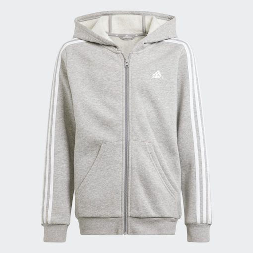 ADIDAS HOODY ΦΟΥΤΕΡ JUNIOR UNISEX IS3241 ΓΚΡΙ - Image 3
