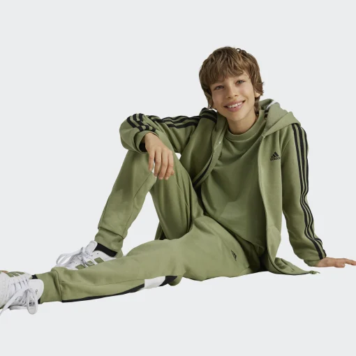 ADIDAS HOODY ΦΟΥΤΕΡ JUNIOR UNISEX IX9536 XAKI - Image 4