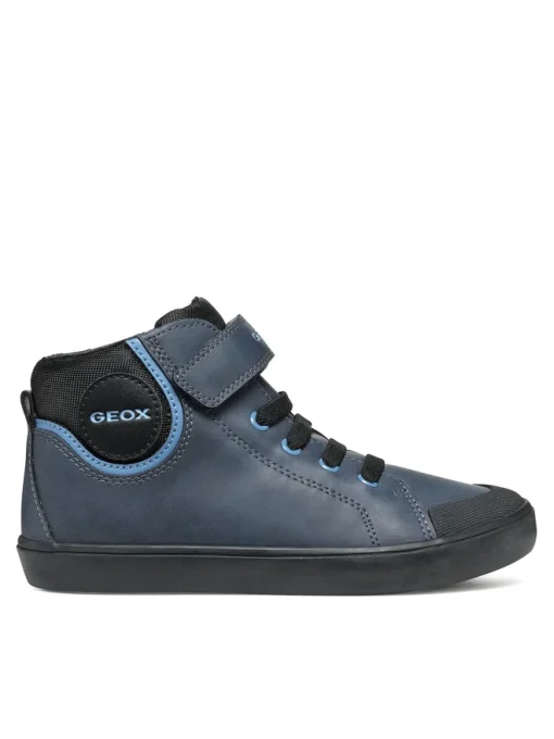 GEOX ΜΠΟΤΑΚΙΑ JUNIOR BOY J Gisli B C J465CC 0MEFU C0693 ΜΠΛΕ