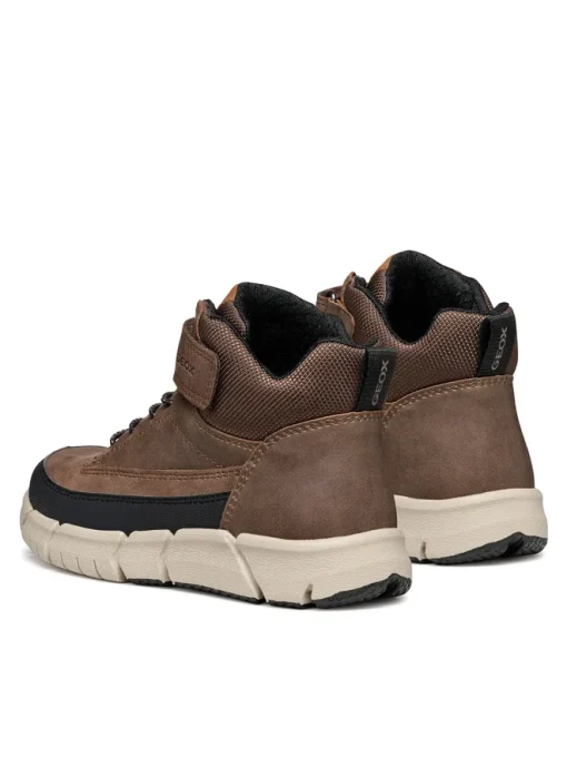 GEOX ΜΠΟΤΑΚΙΑ JUNIOR BOY J Flexyper B A J369BA 0CLFU C6006 ΚΑΦΕ - Image 4