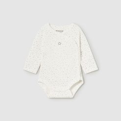 MAYORAL Κορμάκι unisex Νεογέννητο 14-02788-010 Εκρού-ταμπά