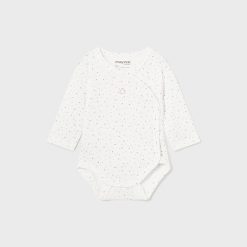 MAYORAL Κορμάκι unisex Νεογέννητο 14-02788-012 Εκρού-Ροζ
