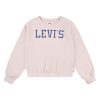LEVI'S Φούτερ logo κορίτσι 4EL098-AHR Ροζ