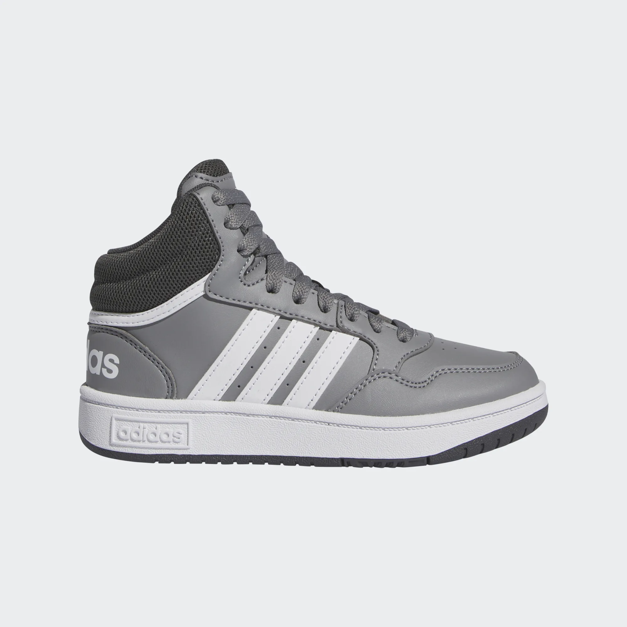 ADIDAS JUNIOR BOY HOOPS 3.0 MID K IF2721 ΓΚΡΙ