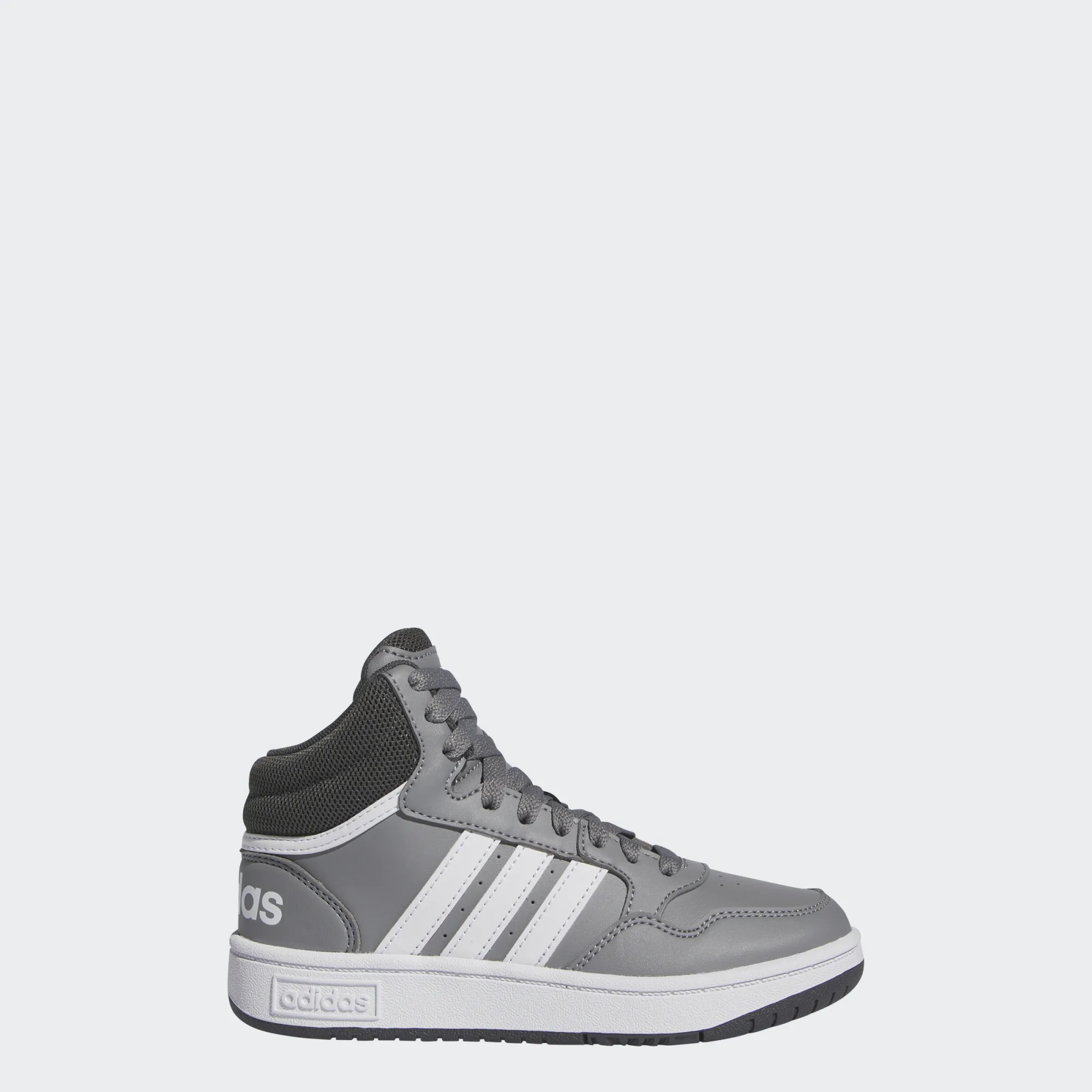 ADIDAS JUNIOR BOY HOOPS 3.0 MID K IF2721 ΓΚΡΙ - Image 4
