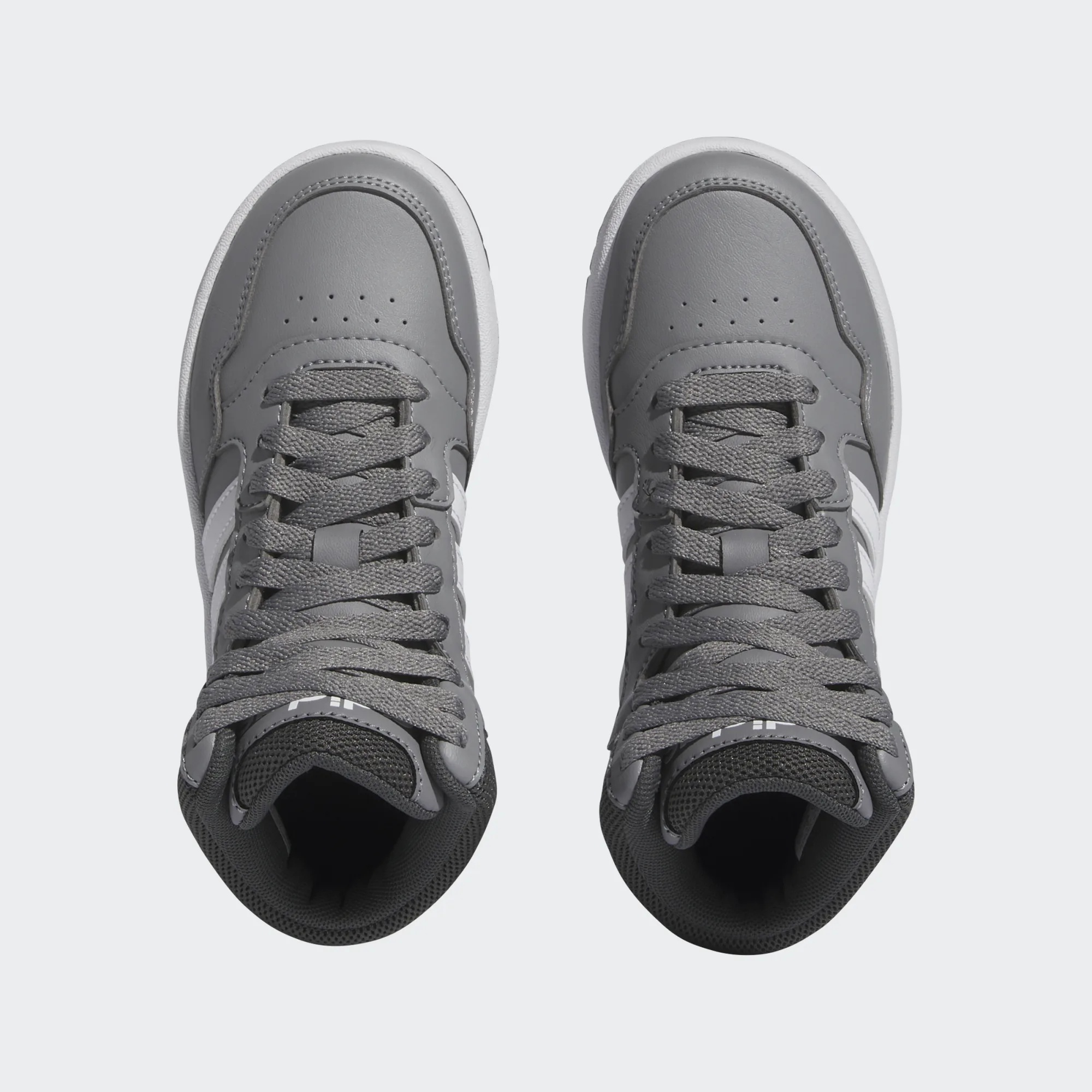 ADIDAS JUNIOR BOY HOOPS 3.0 MID K IF2721 ΓΚΡΙ - Image 5
