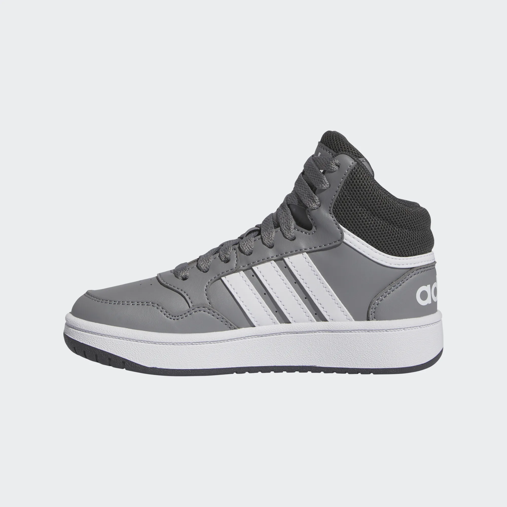 ADIDAS JUNIOR BOY HOOPS 3.0 MID K IF2721 ΓΚΡΙ - Image 6