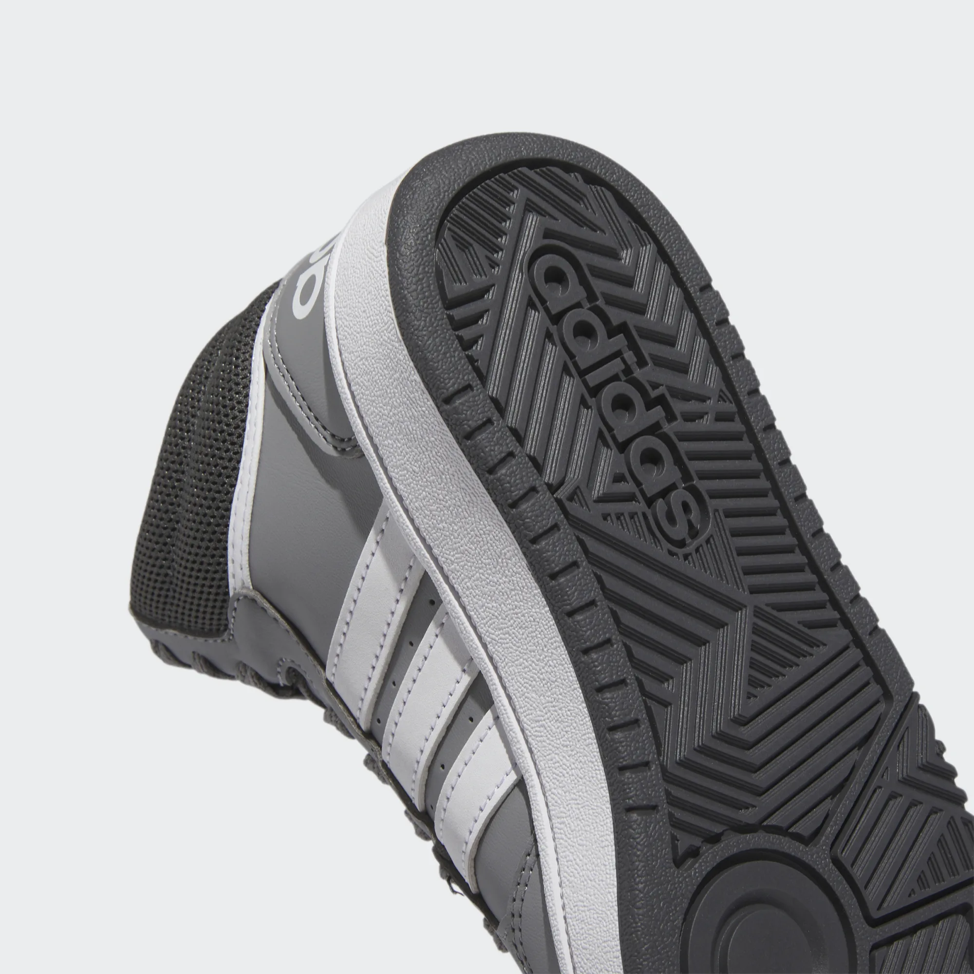 ADIDAS JUNIOR BOY HOOPS 3.0 MID K IF2721 ΓΚΡΙ - Image 9