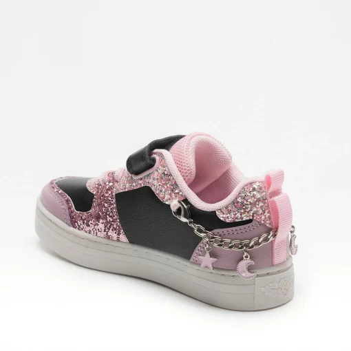 LELLI KELLY SNEAKER JUNIOR GIRL GIOELLO LKAA4010 ΜΑΥΡΟ - Image 4
