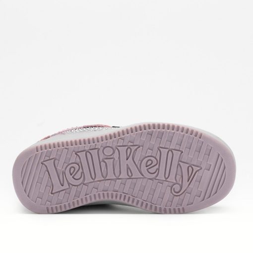 LELLI KELLY ΜΠΟΤΑΚΙ SNEAKER JUNIOR GIRL FRANGETTA MIX LKAA8072 ΡΟΖ - Image 6