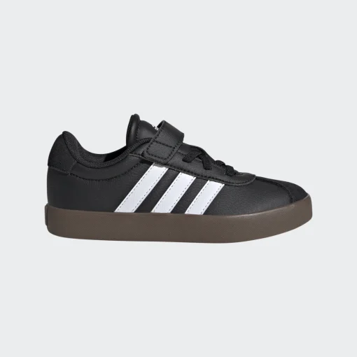ADIDAS KIDS UNISEX VL COURT 3.0 EL C ID9154 ΜΑΥΡΟ