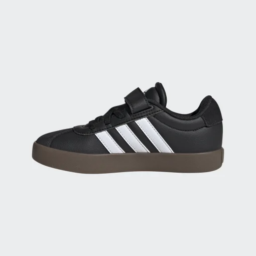 ADIDAS KIDS UNISEX VL COURT 3.0 EL C ID9154 ΜΑΥΡΟ - Image 6